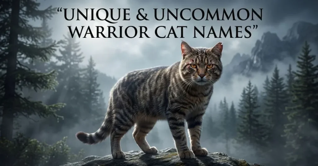 Unique & Uncommon Warrior Cat Names