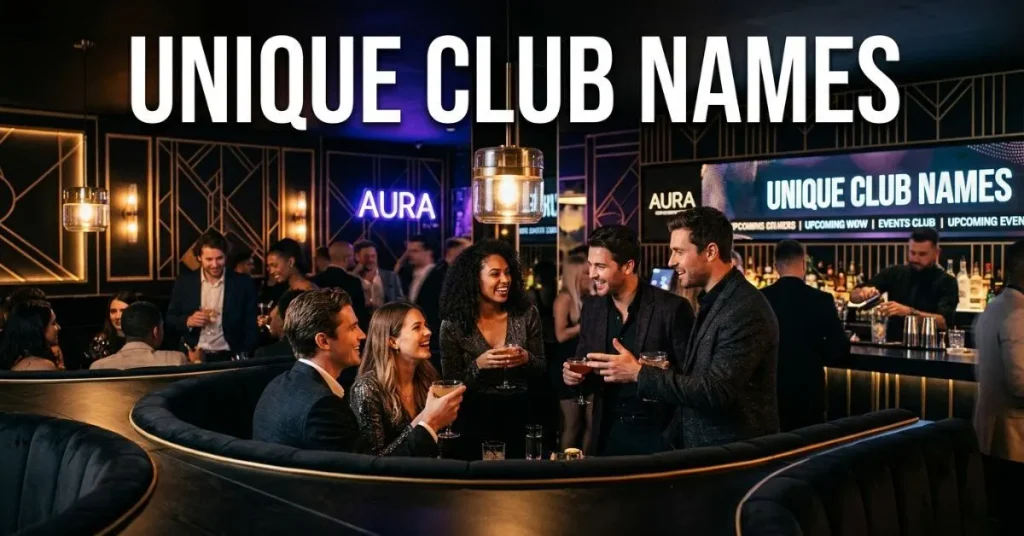 Unique Club Names