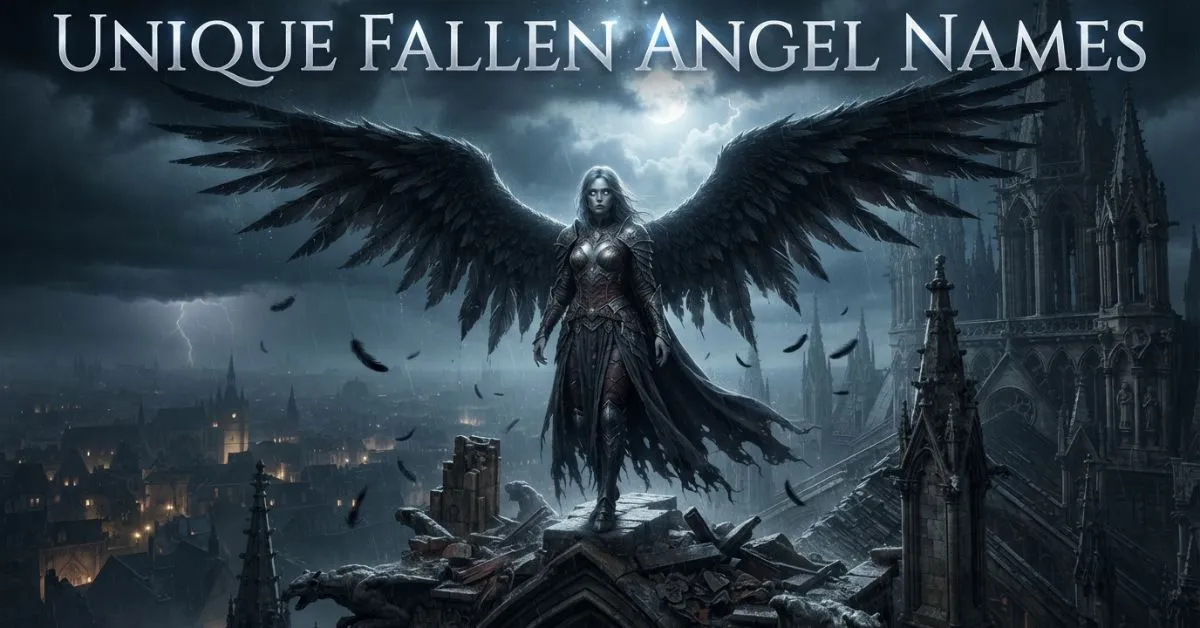 Unique Fallen Angel Names