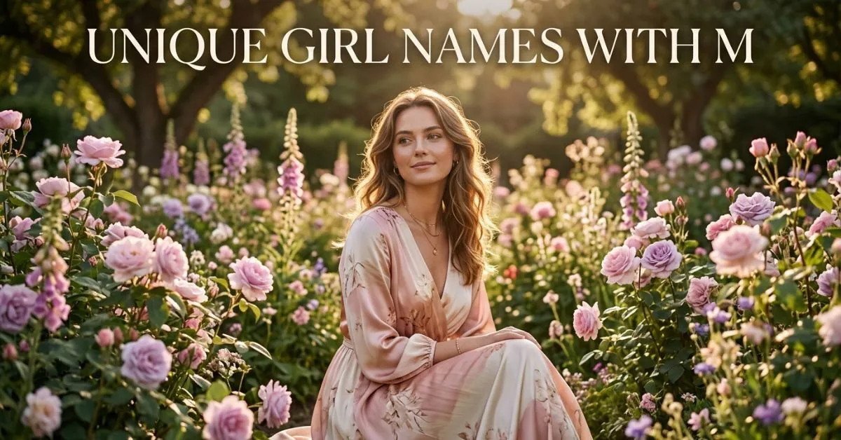 Unique Girl Names With M