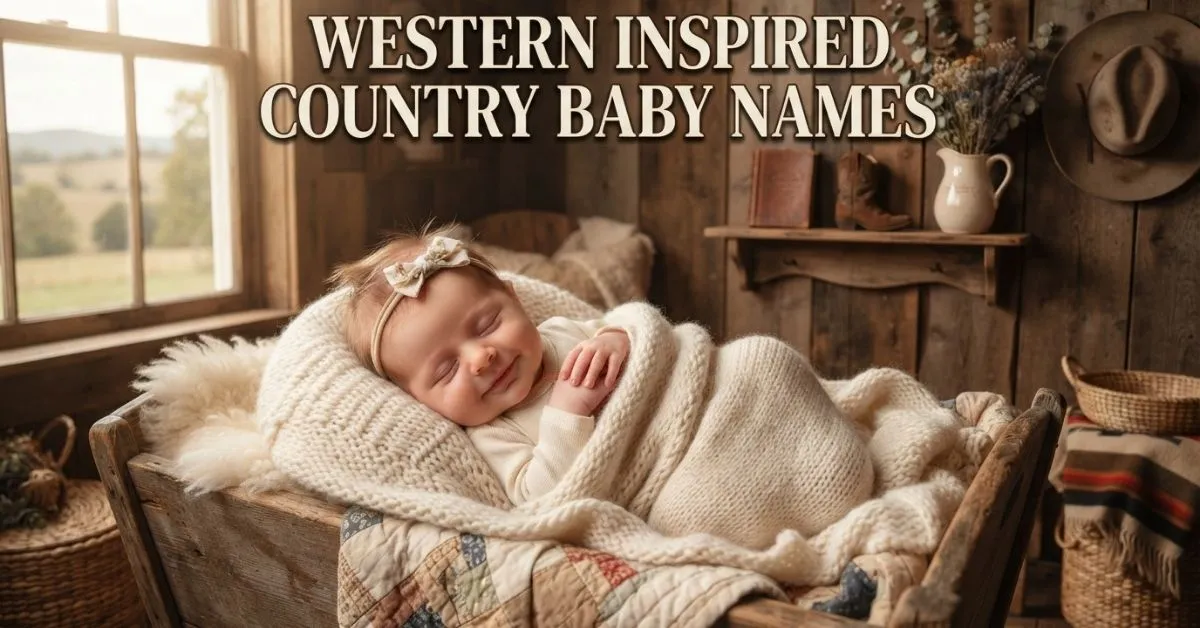Western Inspired Country Baby Names