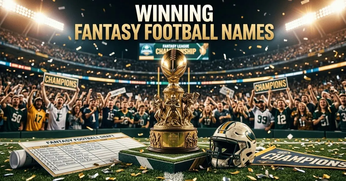 Winning Fantasy Football Names