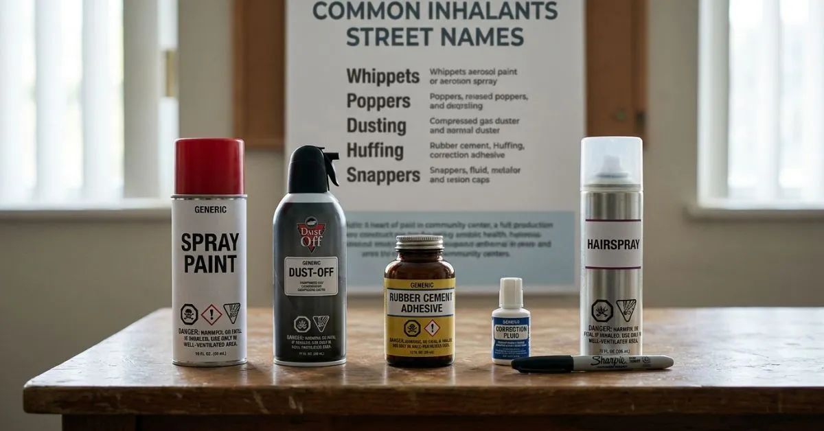 Common Inhalants Street Names
