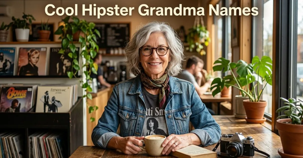 Cool Hipster Grandma Names