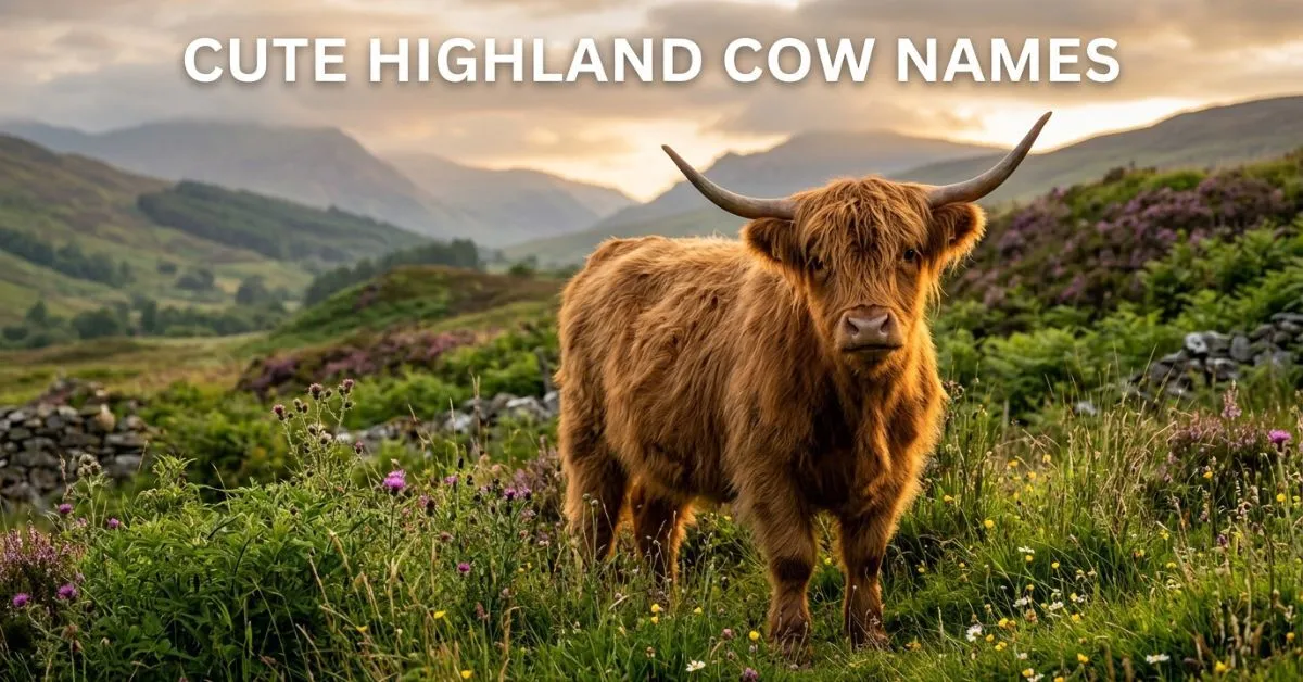 Cute Highland Cow Names