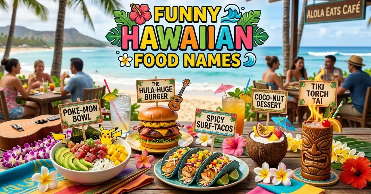 Funny Hawaiian Food Names