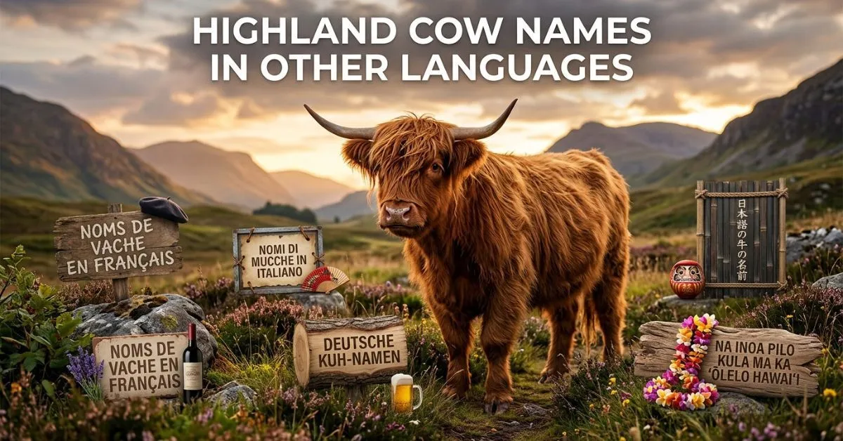 Highland Cow Names In Other Languages