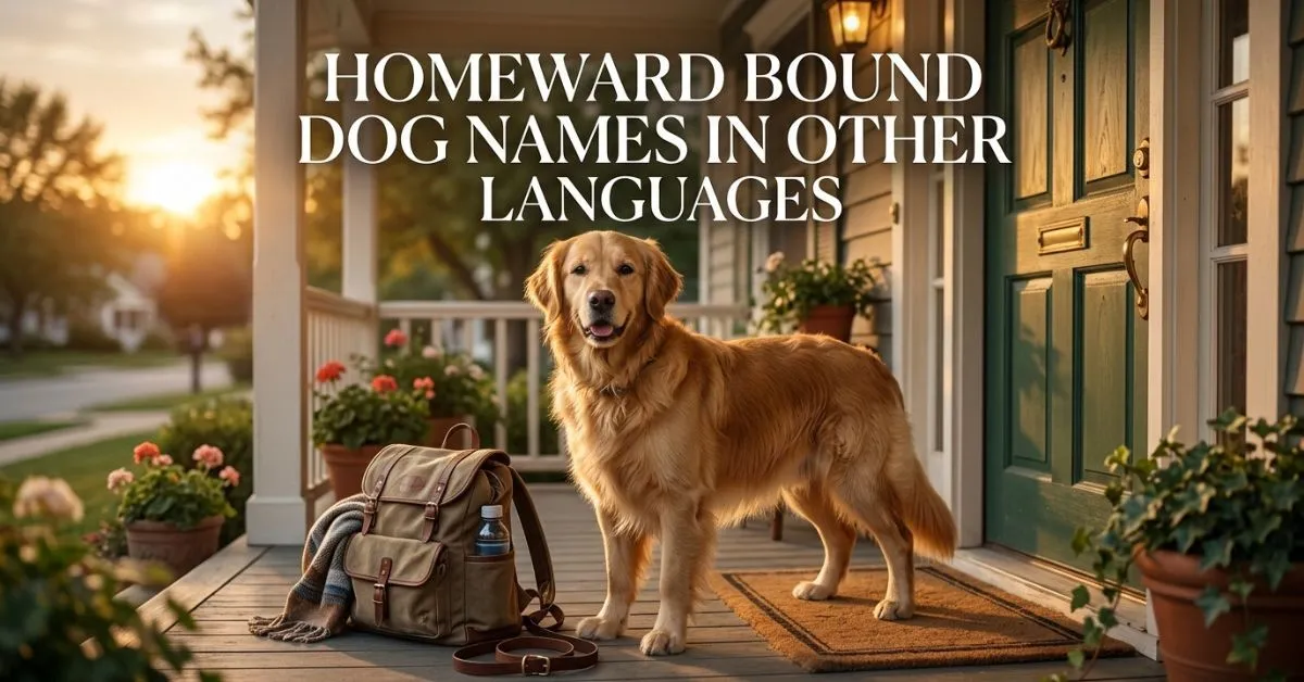 Homeward Bound Dog Names In Other Languages