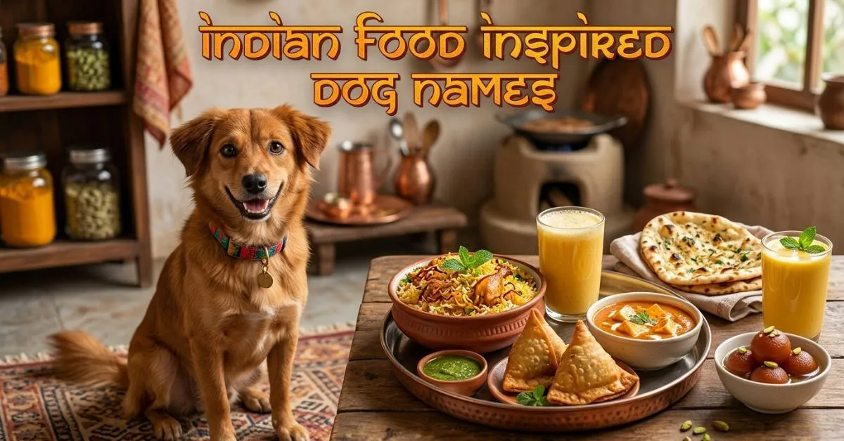 Indian Food Inspired Dog Names