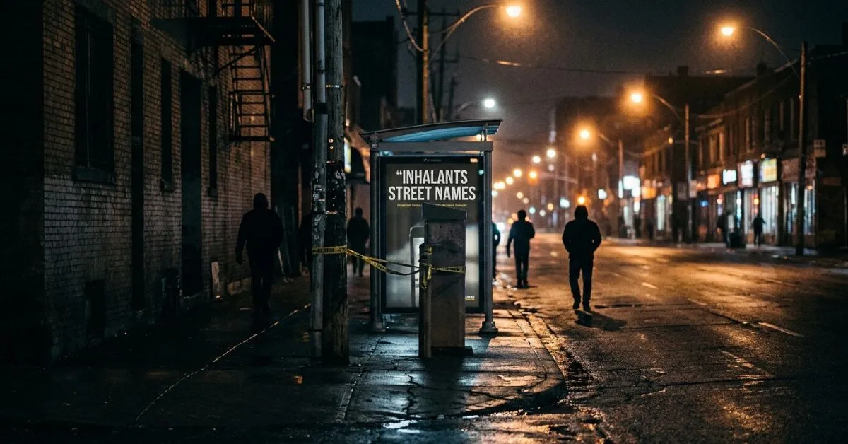 Inhalants Street Names