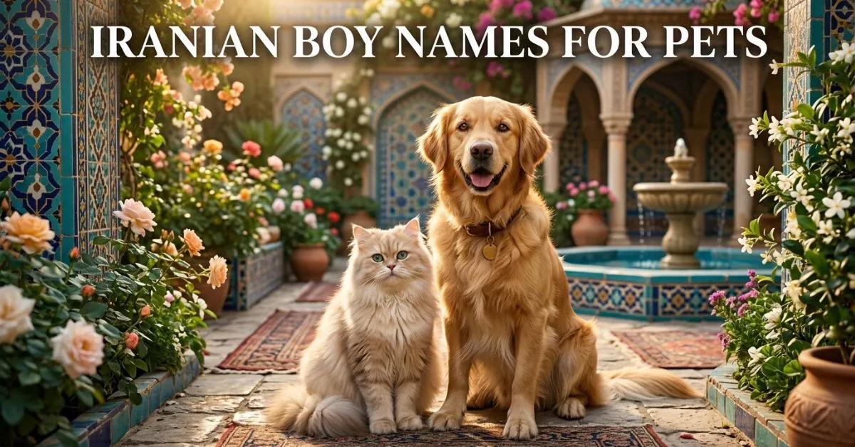 Iranian Boy Names For Pets