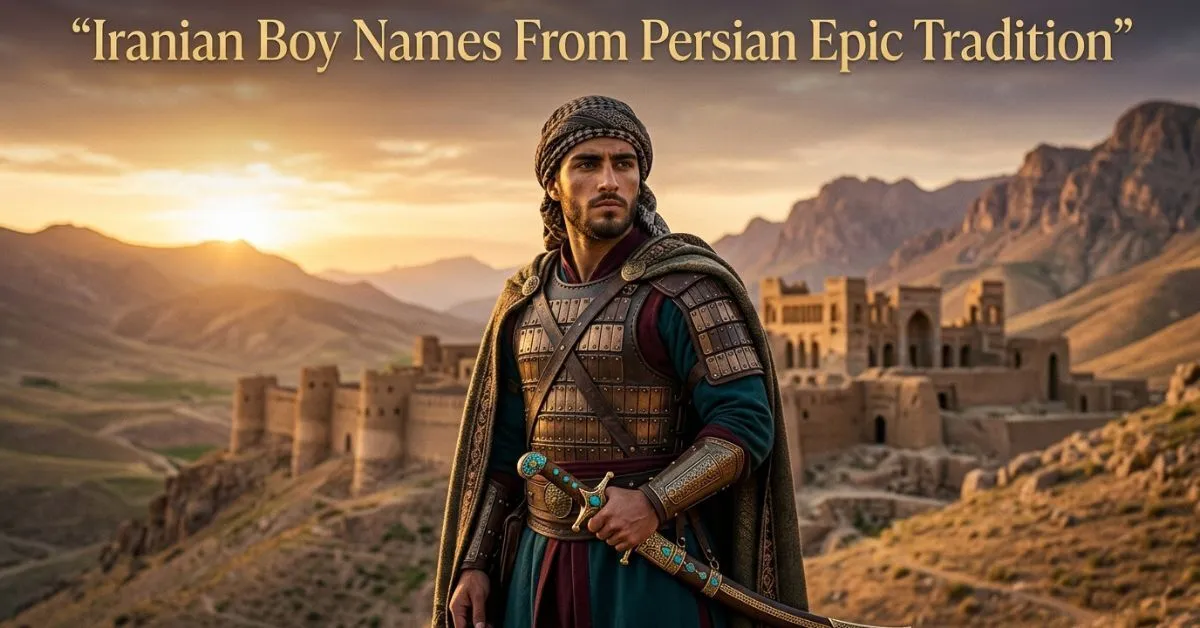Iranian Boy Names From Persian Epic Tradition