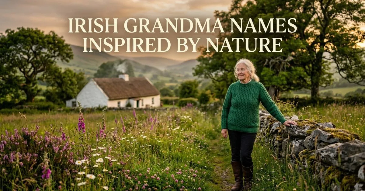 Irish Grandma Names Inspired By Nature