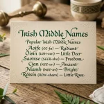 Irish Middle Names