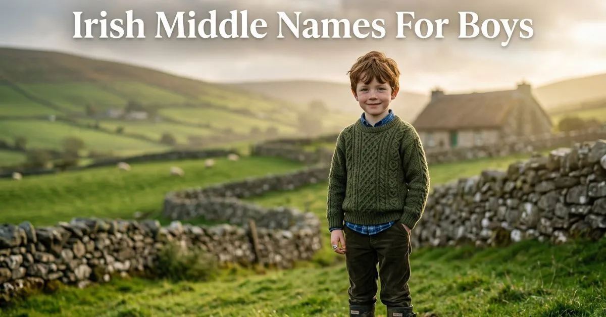 Irish Middle Names For Boys