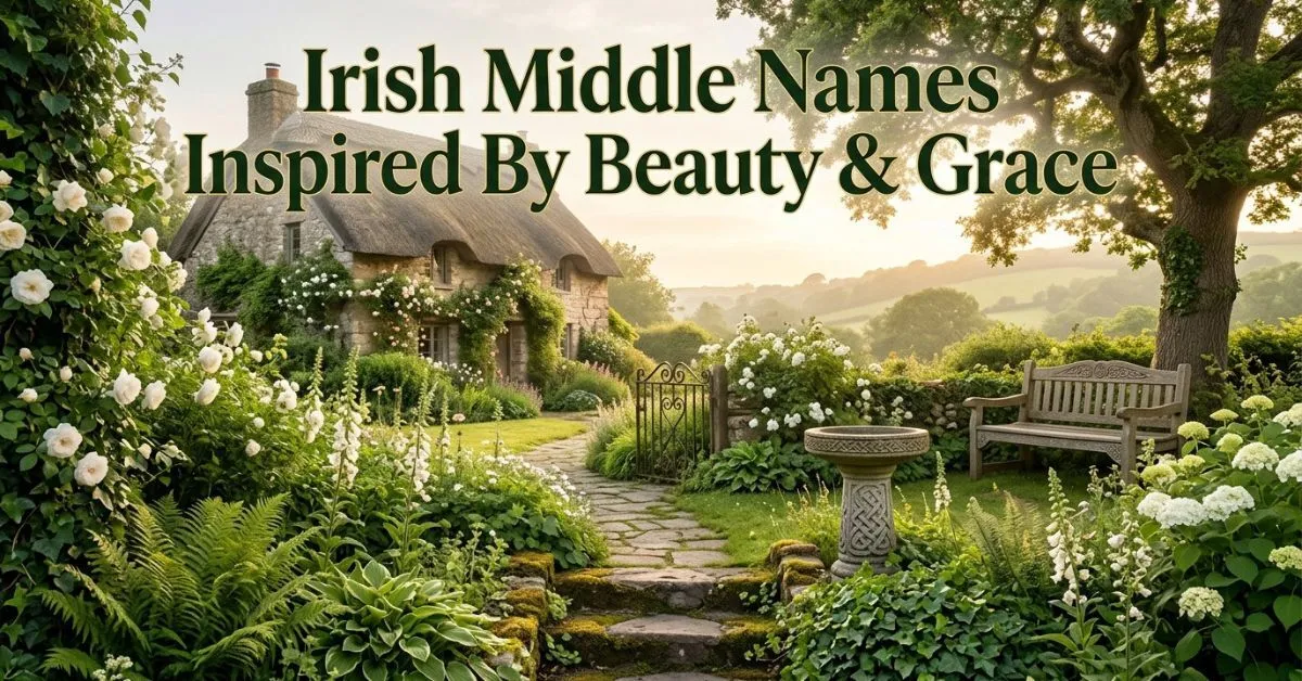 Irish Middle Names Inspired By Beauty & Grace