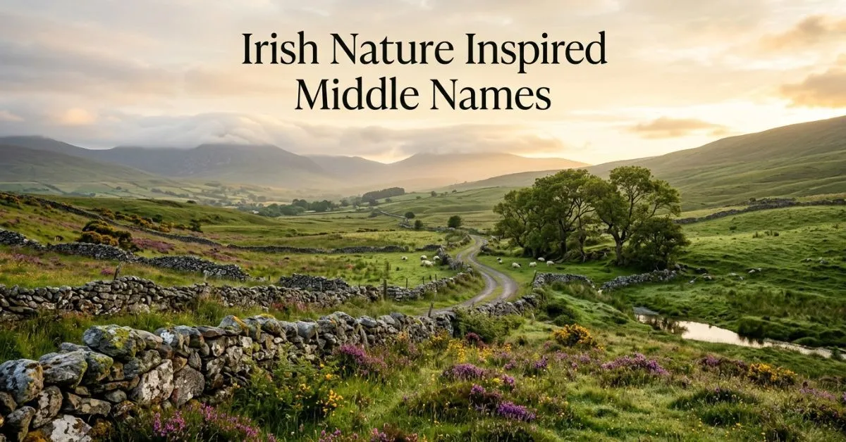Irish Nature Inspired Middle Names