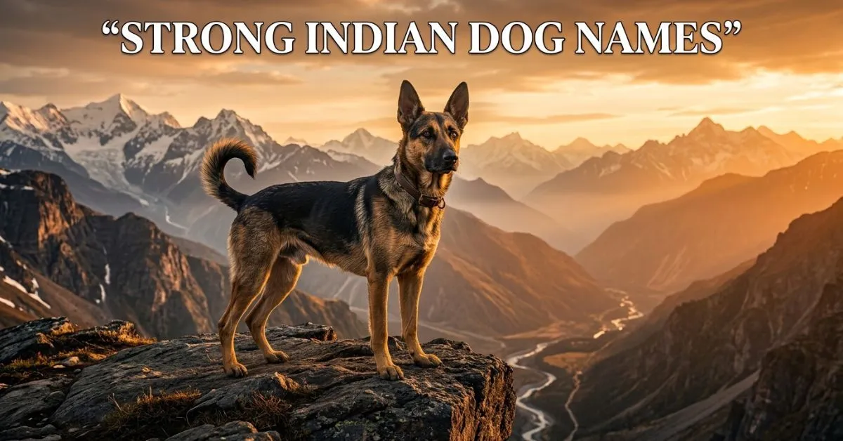 Strong Indian Dog Names