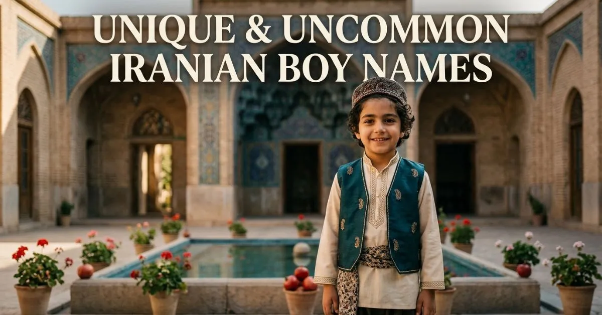  Unique & Uncommon Iranian Boy Names