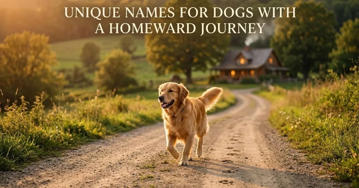 Unique Names For Dogs With A Homeward Journey