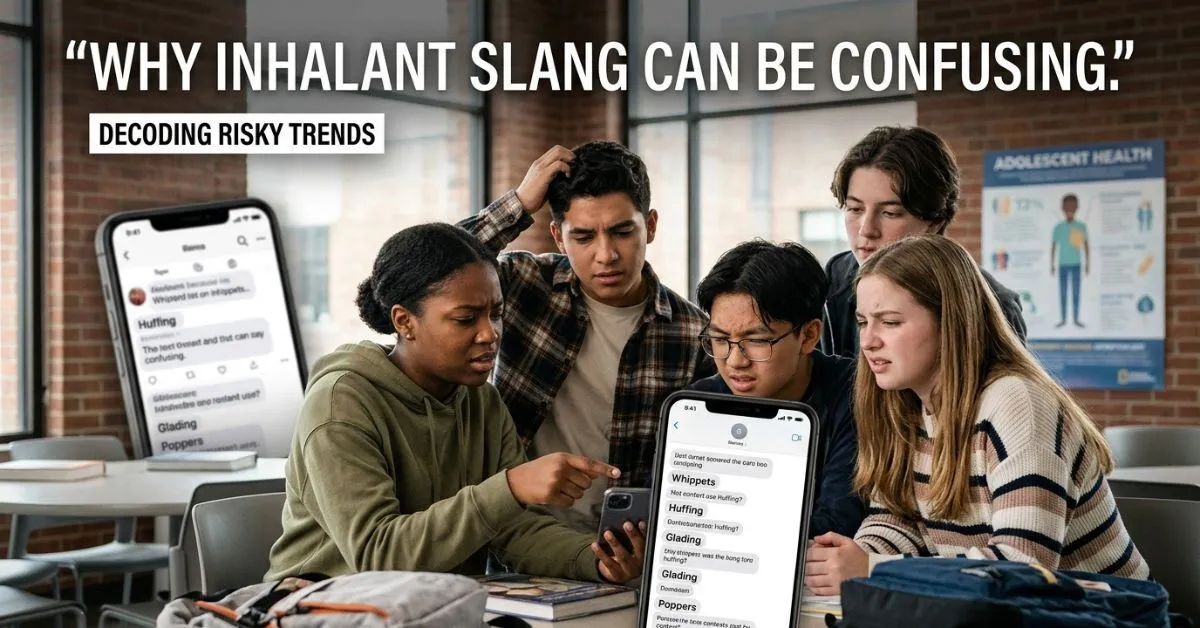 Why Inhalant Slang Can Be Confusing
