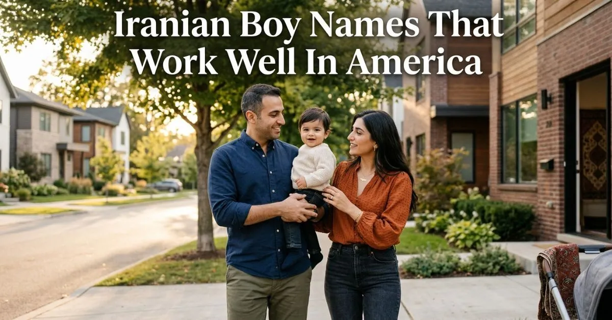🇺🇸 Iranian Boy Names That Work Well In America